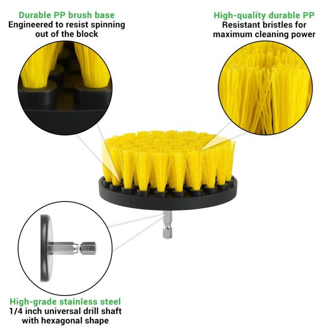 4inch/5inch Electric Power Scrubber Drill Brush Kitchen Cleaning Ride On Car 0