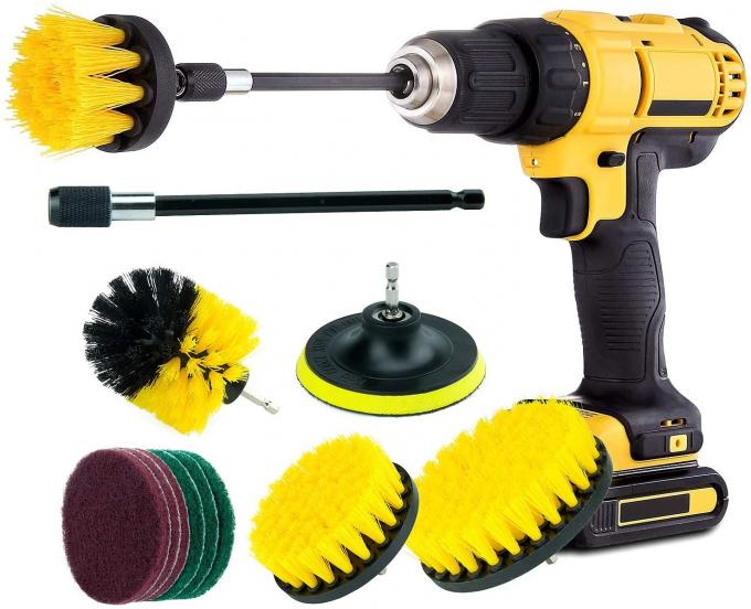 12PCS Multi Purpose Drill Brush Kit 1.28 Pounds Attachment Various Bristles 0