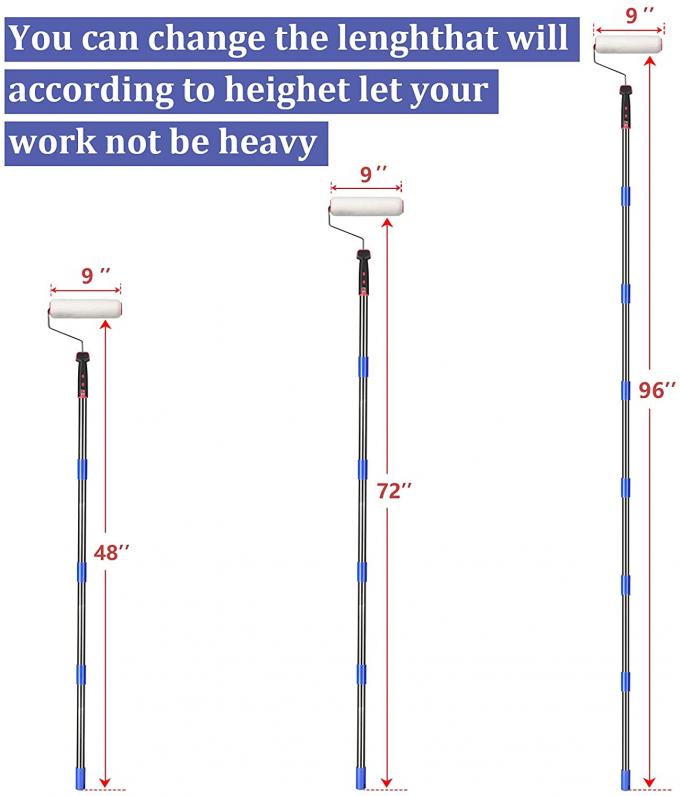 6FT House Multi Function Paint Roller Kit ‎3.14 Pounds OEM Acceptable 3