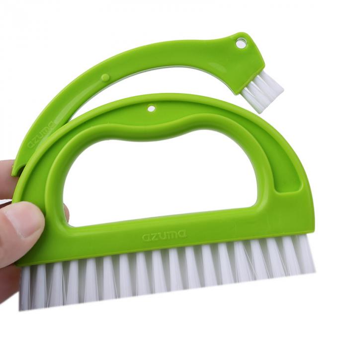 Ergonomic Floor Joint Cleaning Grout Scrubber Brush 2in Nylon Bristle 0