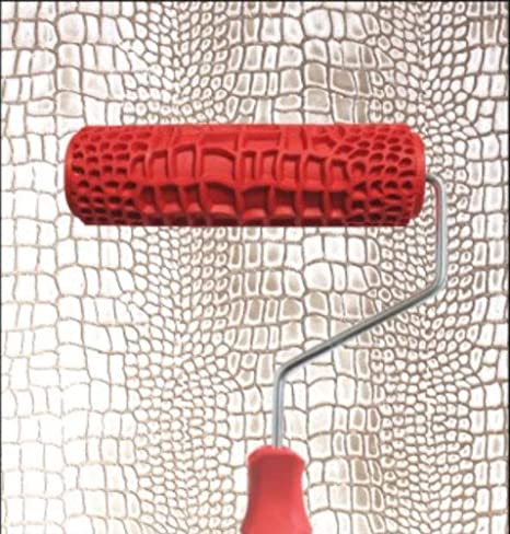 Crocodile Skin Pattern 7" Texture Pattern Paint Roller DIY 1