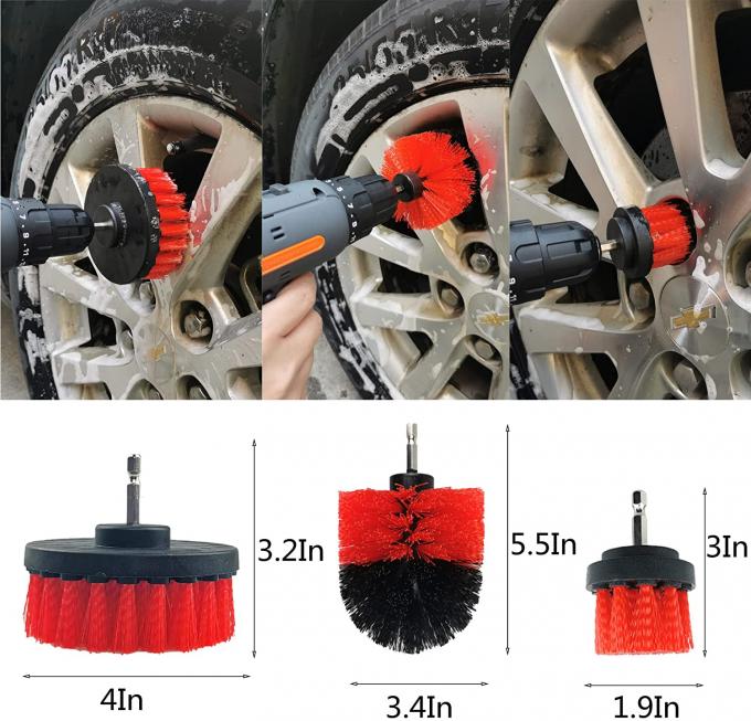 PP Microfiber 24PCS Car Detailing Brush Set 17 Inch 0