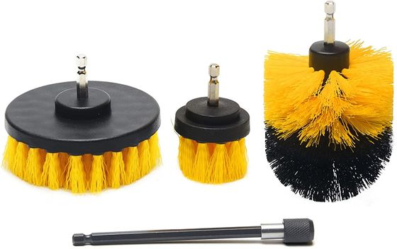 Drill Brush Attachment 4pcs Scrubber Brush Kit with Extend Attachment