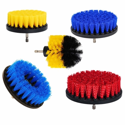 Cordless Soft Medium Power Scrubbing Brush For Showers Tubs 2&quot; 3&quot; 5&quot;