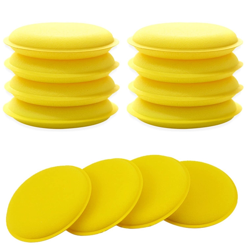 12 Pack Microfibre Buffing Polishing Pads For Car Refreshing Cleaning