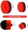 17 Inch 19PCS Car Detailing Drill Brush Kit PP Microfiber