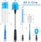 Long Handle Bottle Cleaner Brush Set 5 Pack PP Material