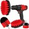 3pcs Drill Brush Set Attachment Kit Pack Power Scrubber Cleaning Set