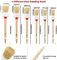 13pcs Car Detail Brush Set 0.32g Cleaning Towel SGS Regular Size