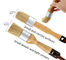 4pcs 2.8inch Long Wax Chalk Paint Brush Set 1.2inch Wide Epoxy Glue