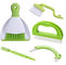 14cm Ergonomic Tile Scrubber Brush Set 6pcs With Nylon Bristle