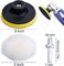 31Pcs 3 Inch Buffing Pads Set For Drill Adapter Car Auto Polisher