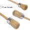 Chalk Paint Brush Set 3 Pcs For Furniture Natural Bristle Painting Waxing