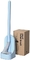 Long Handled TPR Silicone Golf Toilet Brush Set White Blue Green