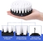 6pcs Car Cleaning Brush Kit For Cordless Screwdriver 2'' 3.5'' 4''