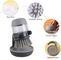 Dishwasher Kitchen Scrub Brush With Integrated Detergent Soap Dispenser