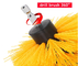 5 Pieces Power Scrubber Brush 0.35mm Filament For Drill Carpet