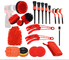 Daily Care Car Interior Detailing Brush Kit Nylon 21Pcs