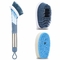 Stainless Steel Handle Scrubber Brush With 3 Replacement Head