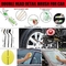 20 Pcs Car Detailing Brushes Kit With Boar 1/4'' Drill Brushes Sponge Pad Wash